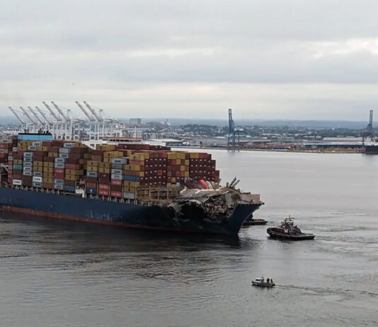 Versicherung, Dali Containerschiff Hafen Baltimore