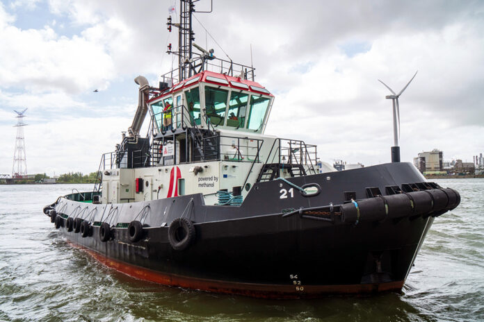 Port of Antwerp Bruges Methanol Schlepper Methatug