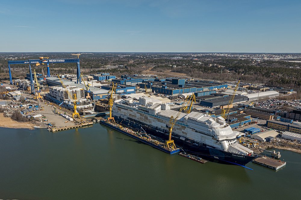 Meyer Turku, Werft, Schiffbau, Finnland, Kreuzfahrt