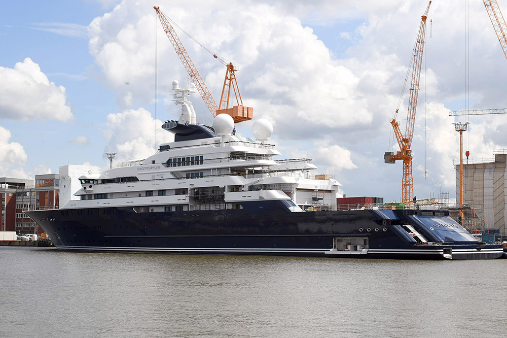 octopus, yacht, Lloyd Werft