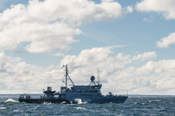 Hohlstablenkboot, Pegnitz, Kiel, Kieler Bucht, Bundeswehr, Marine