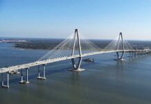Charleston, MSC-Schiff, Kollision, Brücke