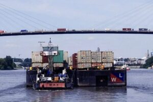 Vollers, Hamburg, Schutentaxi, Container