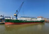 Thun, Tanker, Vettern, Ablieferung, Neubau, China Merchants Jinling Shipyard