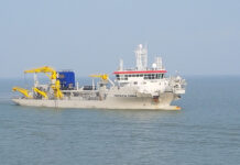 Tristan da Cunha, Bagger, Dredger, Jan de Nul