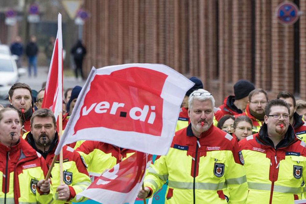 Verdi, Streik, Hafen, Tarifkonflikt, ZDS