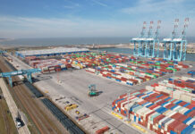 Cosco, CSP, Terminal, Belgien, Antwerpen