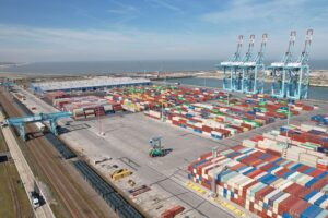 Cosco, CSP, Terminal, Belgien, Antwerpen