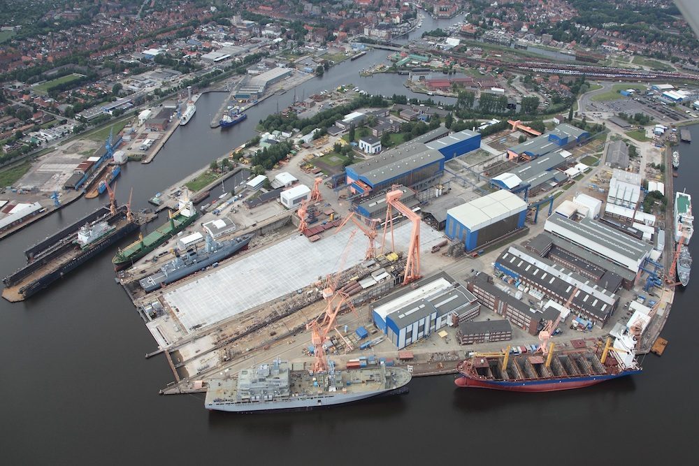 Auf dem Areal von EWD sollen im Emder Hafen perspektivisch Schiffe recycelt werden.