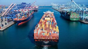 Port of Los Angeles, LA, Zoll, Zölle, Containerschiff, Container, USA
