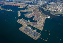 Der Hafen von Long Beach hat den geschäftigsten Juli aller Zeiten erlebt.