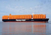 Die »Berlin Express« von Hapag-Lloyd.