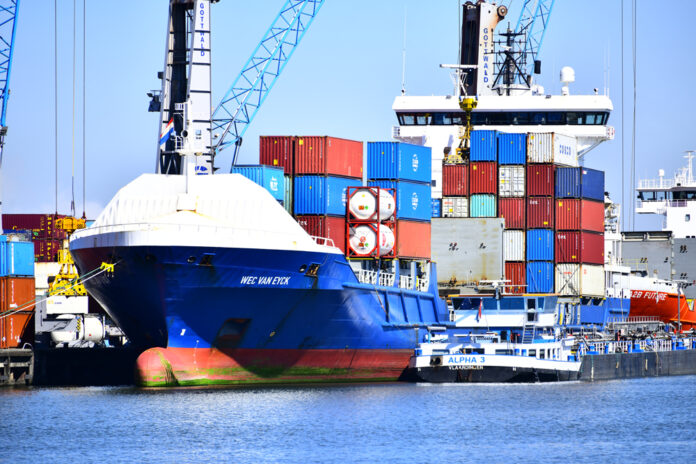 Wes vaon Eyck, Containerschiff, WES Lines, Hamburg