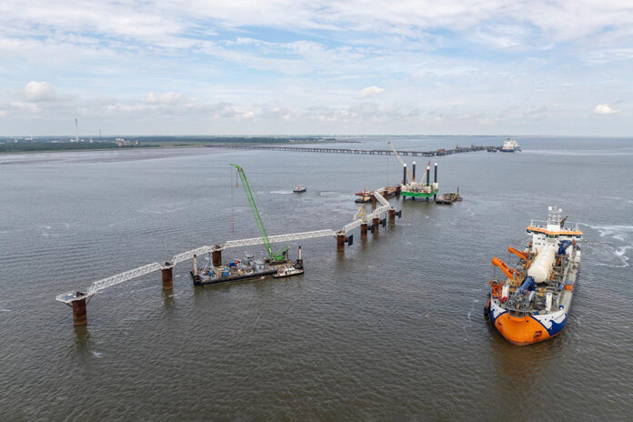 Van Oord, Küstenländer, Wilhelmshaven, LNG, Häfen, Küstenländer, Jetty, Anleger, Vox Apolonia