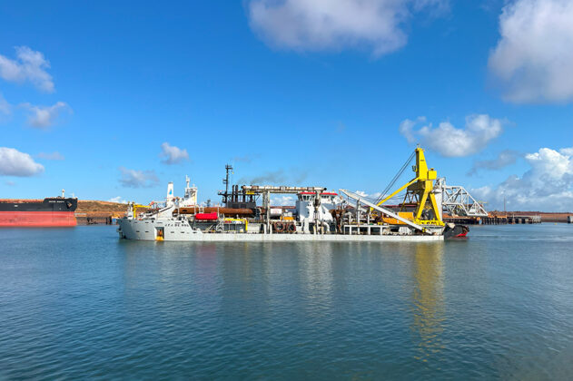 Jan de Nul, Bagger, Australien, Port Hedland, Lumsden Point