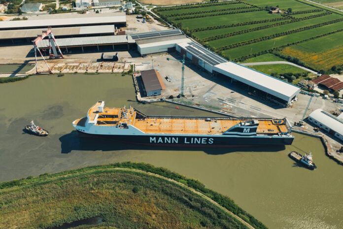 RoRo, Fähre, Mann Lines, Cantiere Navale Visentini