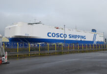 Cosco, Car Carrier, RoRo, PCTC, Min Jiang Kou, Bremerhaven