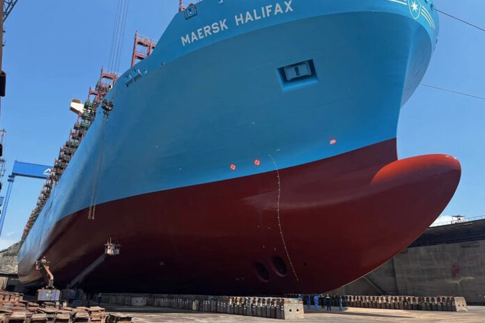 Maersk, Halifax, Umrüstung, Retrofit, Dual-Fuel, Methanol, Zhoushan Xinya Shipyard