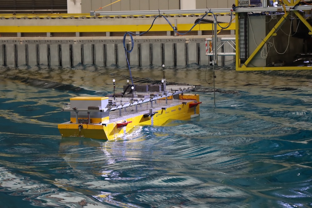 Scaled model tests to validate performance of FPSOs by Seatrium at TCOMS ocean basin facility 1