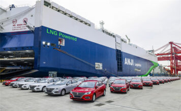 Car Carrier, China, SAIC Anji Logistics, Cosco