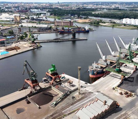 Bulk Cargo, Port of Szczecin, Stettin, Rhenus