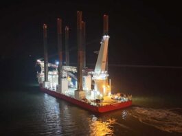 Wind Discovery, Ziton, Offshore, Spezialschiff, Windpark, Jack-up