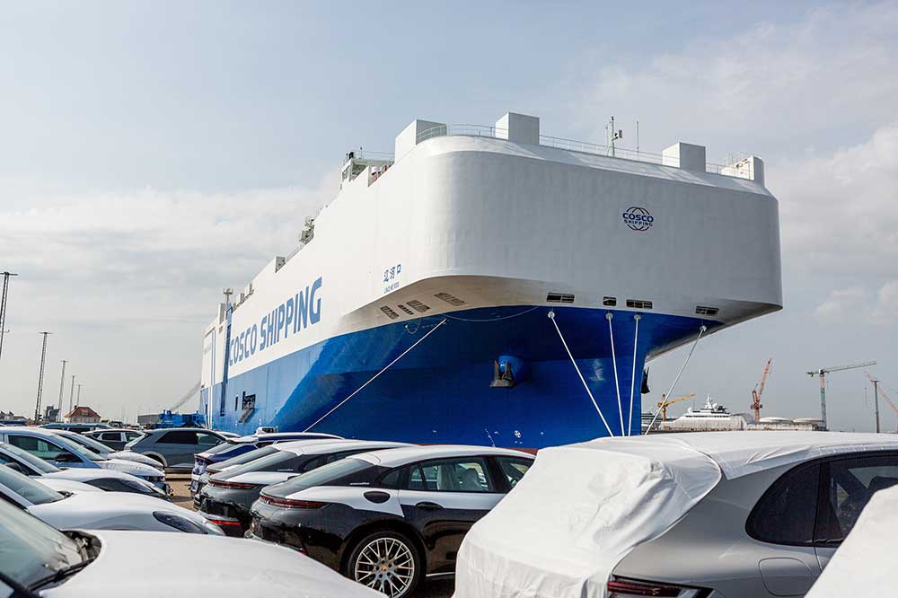 Cosco, BLG, Bremerhaven, Car Carrier, Auto