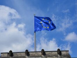 EU, Brüssel, Flagge