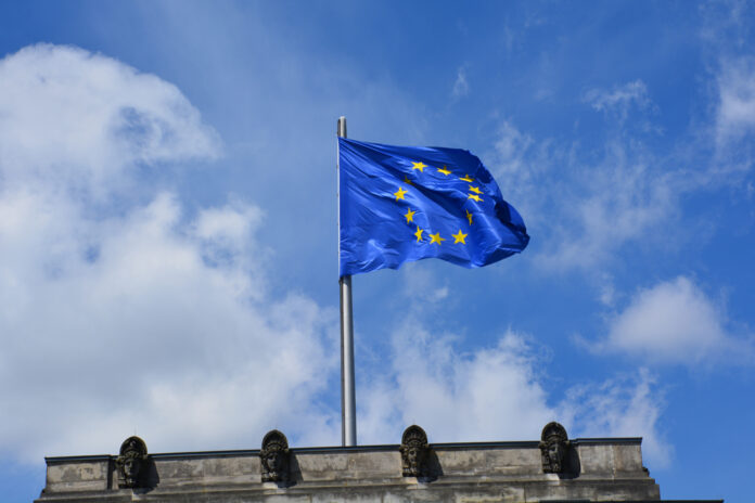 EU, Brüssel, Flagge