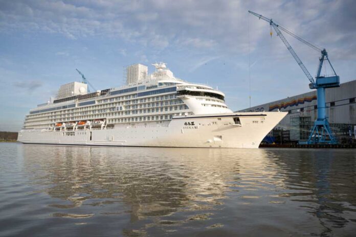 Meyer Werft, Emsüberführung, papenburg, Asuka III, Kreuzfahrtschiff, Cruise, NYK