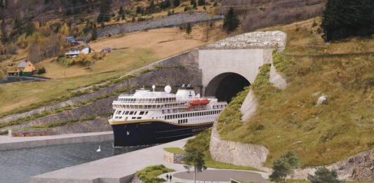 Kystverket, Stad, Schiffstunnel, Norwegen