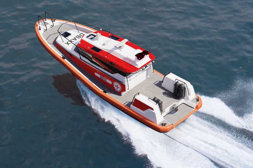 DGzRS, Arctic Airboats, Rettungsboot, Prototyp