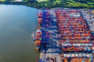 HHLA, Hamburg, Containerterminal, Altenwerder, CTA, Seehafen, Seehäfen