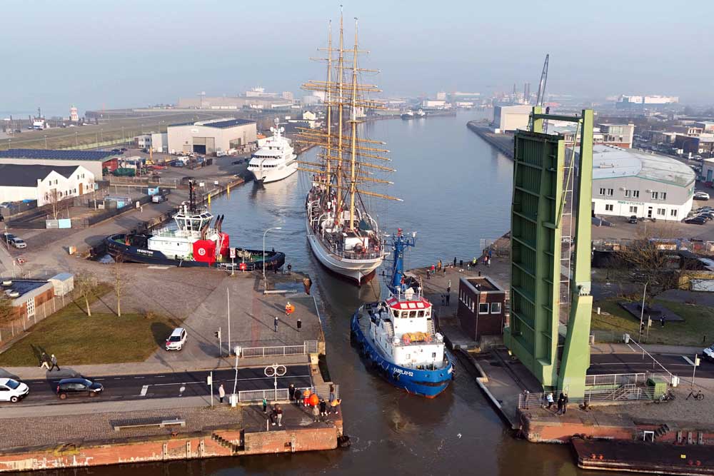 Schulschiff Deutschland, Bremerhaven