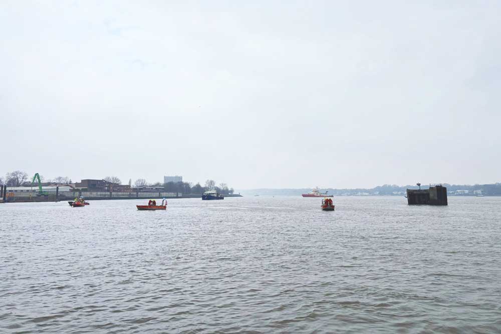 Übung, Hamburg, Rettungskräfte