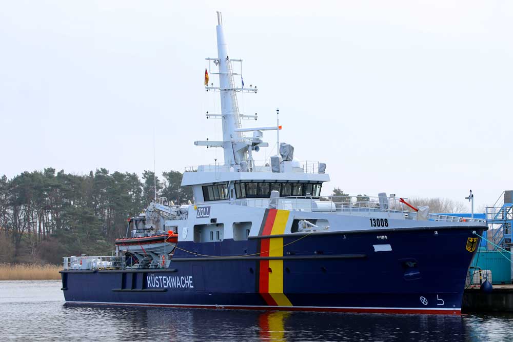 Zoll, Lürssen, NVL, Peenewerft
