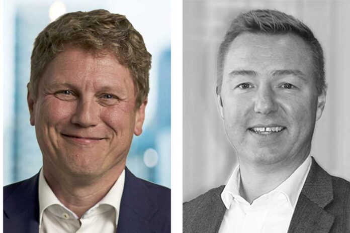 Henrik Hyldahn, Group CEO, Marcura and Rasmus Nagel, CEO, Shipster