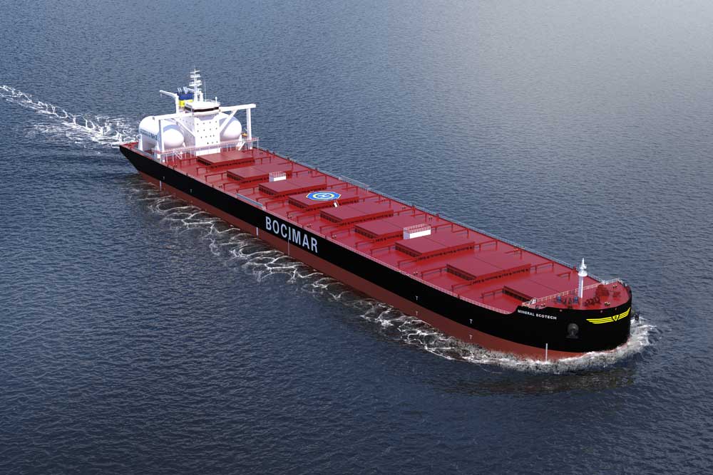 CMB, Ammoniak, Bulker, Newcastlemax