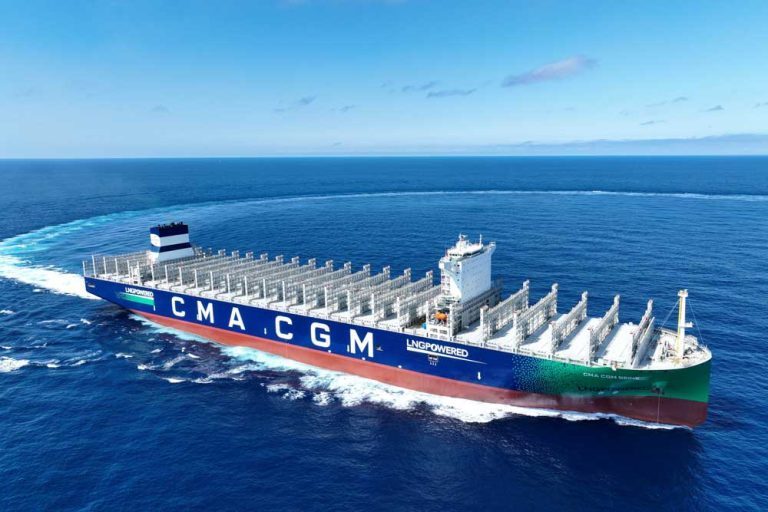 CMA CGM, Seine, LNG, Containerschiff