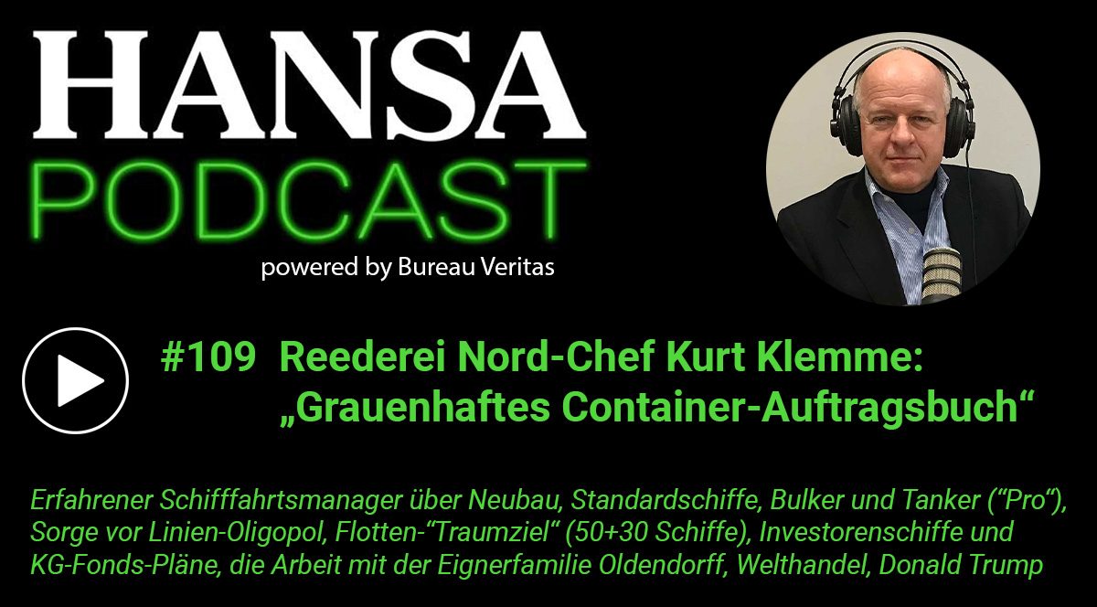 Klemme, Nord, Orderbuch, Oldendorff, Podcast