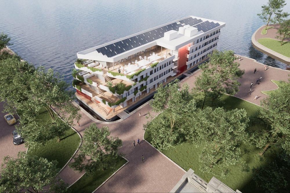 Cardiff, Meyer Floating, Hotel, schwimmend, Morfield