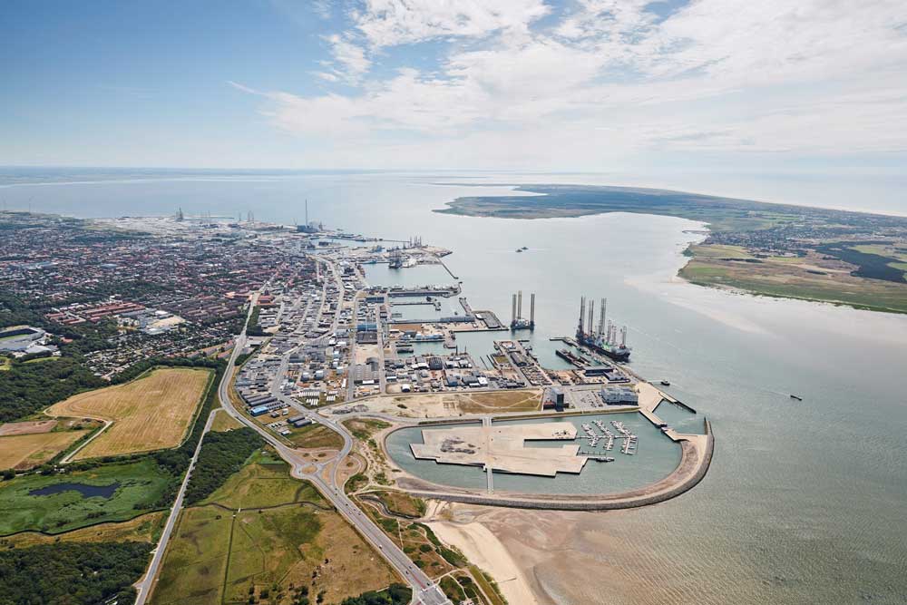 Esbjerg, Dänemark, Hafen, Port Esbjerg