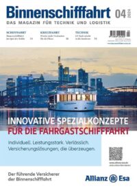 Binnenschifffahrt April 2024