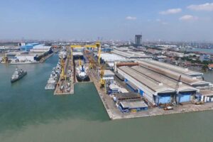 PT PAL, Werft, Surabaya, Indonesien