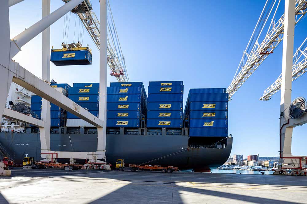Tailwind, Lidl, Container, Containerschiff