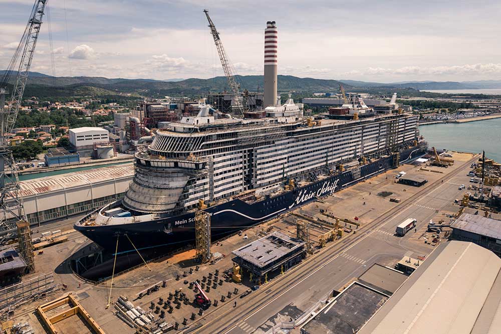 Mein Schiff Flow, Tui, Fincantieri, Monfalcone, Cruise, Kreuzfahrt