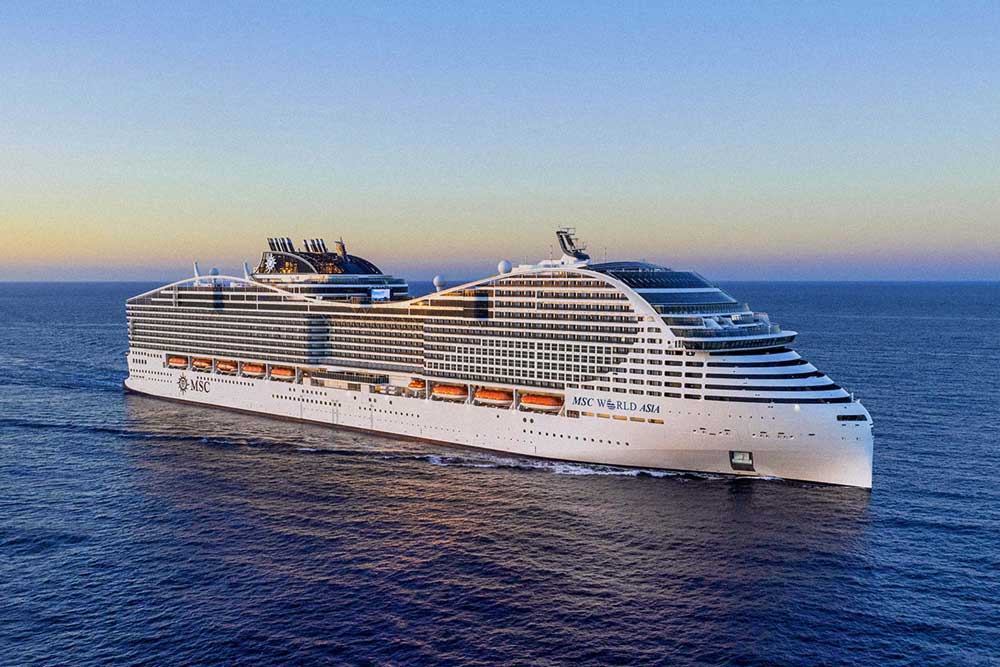 MSC, MSC Cruises, World Asia, World Class, Kreuzfahrtschiff