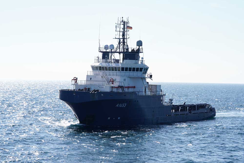 Hochseeschlepper „Rügen“ der Deutschen Marine