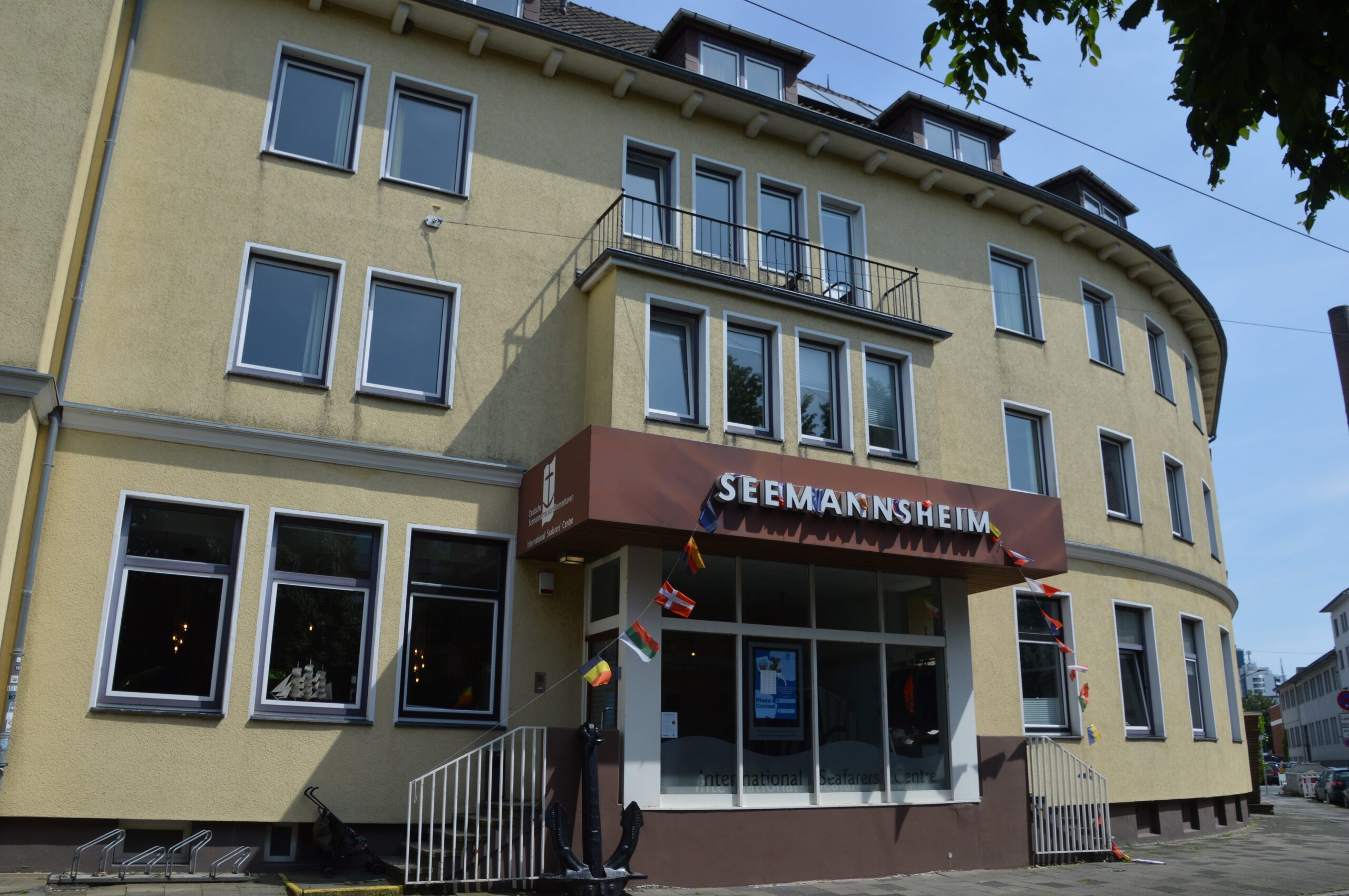 Das Seemannhotel Portside in Bremerhaven. Weil immer weniger Seeleute hier übernachten und das Hotel hohe Verluste macht, wird es Ende 2025 geschlossen