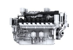 Die Lieferung des dual-fuel methanol Motors ist für 2027 geplant